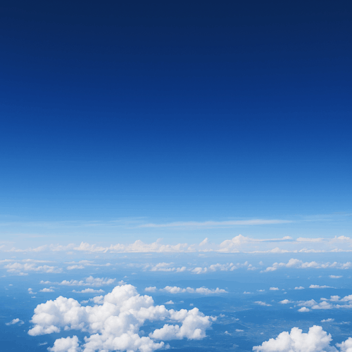 空撮（空・雲）の待受